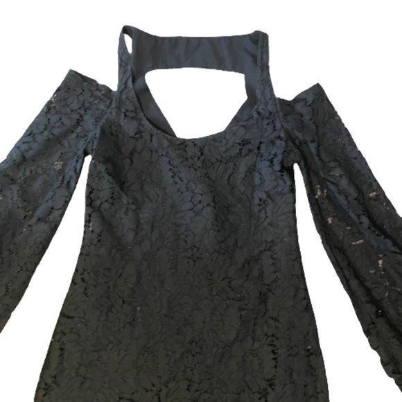 Chaser Women's Black Lace Dress Size XS - Picture 4 of 10